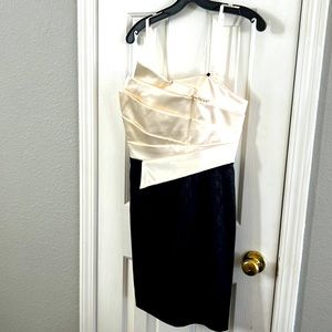 LAUNDRY by Shelli Segal strapless/or spaghetti straps cocktail dress size 6